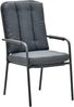 Garden Impressions VENICE 4er-Set Rope Alu Loungesessel Stapelsessel stapelbar grau Bild 5