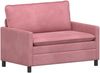 vidaXL Sofa Rosa 126 x 81 x 87,5 cm Samt 42028800 Bild 2