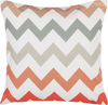 Gartenkissen 2er Set ZickZack-Muster LAGARO 45 x 45 cm Bunt Bild 4