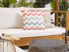 Gartenkissen 2er Set ZickZack-Muster LAGARO 45 x 45 cm Bunt Bild 3