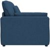 vidaXL Modulares Sofa Endmodul mit Armlehne Kissen Blau 100 cm 4104394 Bild 4