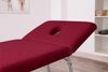 Massageliege Frottee Spannbettlaken mit Nasenschlitz Marke 70-80 cm x 190-200 cm Bordeaux Bild 2