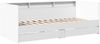 vidaXL Tagesbett mit Schubladen ohne Matratze Weiß 90x190 cm 3280853 Bild 3