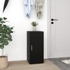 vidaXL Schuhschrank Schwarz 32x35x70 cm Holzwerkstoff 808956 Bild 4
