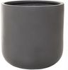 VIVANNO Blumentopf Fiberglas CHICO Rund - Betongrau Beton-Design (1 St), 40x40 cm Bild 4