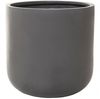 VIVANNO Blumentopf Fiberglas CHICO Rund - Betongrau Beton-Design (1 St), 40x40 cm Bild 5