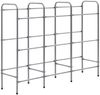 vidaXL Kistenregal für 9 Kisten Silbern 145x33x116 cm Stahl 285214 Bild 2