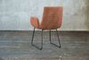 KAWOLA Stuhl NEW CHARME Esszimmersessel Cord rost 87 x 66 x 59 cm Bild 5