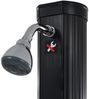 vidaXL Solardusche Klappbar Schwarz 214 cm 23 L 91719 Bild 4