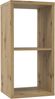 FORTE Mauro Regal, Holzwerkstoff, Braun, 39,5 x 72,8 x 32,9 cm Bild 3