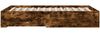 vidaXL Bettgestell mit Schubladen Räuchereiche 120x200cm Holzwerkstoff 3280395 Bild 5