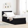 vidaXL Ottoman-Bett mit Matratze & LEDs Schwarz 100x200 cm Samt 3312604 Bild 4