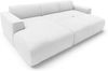 AX LIVING Wohnlandschaft mit Schlaffunktion Ruyam Perlweiß Sofa L Bild 5