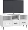 vidaXL TV-Schränk Hochglanz Weiß 102 x 34,5 x 50 cm Holzwerkstoff 894909 Bild 2