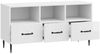 vidaXL TV-Schränk Hochglanz Weiß 102 x 34,5 x 50 cm Holzwerkstoff 894909 Bild 3