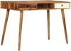 Schreibtisch, Massivholz natur, 110 x 55 x 76 cm Bild 2