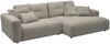KAWOLA Sofa MIKA Ecksofa Cord steingrau Longchair rechts 86 x 167 x 276 cm Bild 3