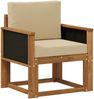 vidaXL Outdoor Mittelsofa Massivholz Akazie Natur 3438822 Bild 2