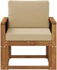 vidaXL Outdoor Mittelsofa Massivholz Akazie Natur 3438822 Bild 3
