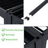 Weide Deluxe & Classic | Pergola Aluminium freistehend | 6 x 6 M | Lamellendach anthrazit + Verbindungskit 3 Meter Bild 2