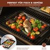 Bremermann 'MAXI' Grillplatte, antihaftbeschichtet, Stahl schwarz, 44,5 x 29,5 x 2,5 cm Bild 5