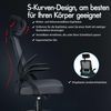 Ergonomischer Bürostuhl 180 kg individuell einstellbar Grau Bild 4
