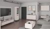 Selsey 'Osaka' Couchtisch mit 2 Schubladen, sandbeige, ca. 50 x 100 x 60 cm Bild 2