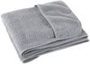 vidaXL Strandtücher 2 Stk. Grau 60x135 cm Stoff 400 GSM 362671 Bild 5
