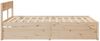 vidaXL Massivholzbett ohne Matratze 140x200 cm Kiefernholz 3282348 Bild 5