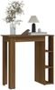Bartisch mit Regal Braun Eiche-Optik 102 x 50 x 103,5 cm Spanplatte [812965] Bild 5