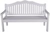 Bank Austin aus Eukalyptus FSC 100%, white washed Bild 2