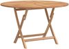vidaXL Garten Bistro Set 3 pcs Natur Massivholz Teak 3437376 Bild 5