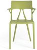 Kartell A.I. Stuhl, Polypropylen, Grün, 55 x 59 x 94 cm, 2 Stück Bild 2