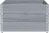 vidaXL Pflanzkasten Grau 150x100 cm Massivholz Kiefer 3295441 Bild 4
