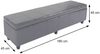 Bank Sitzbank mit Aufbewahrung Kriens XXL, Leder + Kunstleder, 180x45x45cm ~ creme Bild 3