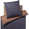 JOOP! Bettwäsche Cornflower Double 4083 28 Dark Sapphire Mako Satin 135 x 200 + 80 x 80 cm Bild 2