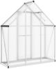 vidaXL Gewächshaus mit Fundamentrahmen Silbern 169x58x195cm Aluminimum 4005816 Bild 5