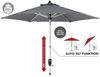 Doppler 'Active Auto Tilt 210' Sonnenschirm mit Höhenverstellung, Anthrazit, Ø 210 cm Bild 2