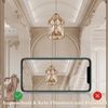 ZMH 4er pack E14 LED Kaltweiß Glühbirnen Vintage - T25 LED Leuchtmittel Lampe 6000K Birnen 4W Energiesparlampe Light Bulbs Edison Glühlampen Filament Dunstabzugshaube Glas 360° Abstrahlwinkel Bild 5