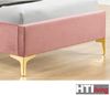 HTI-Living Polsterbett Polsterbett 90 x 200 cm Yoris Pink (Stück, 1-tlg, 1x Bett Yoris inkl. Lattenrost, ohne Matratze), Bettgestell inkl. Lattenrost Bild 5