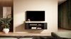 Selsey 'Wall' TV-Schrank mit 2 Fächern, Schwarz, 100 cm Bild 2