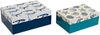 DKD Home Decor Set mit stapelbaren Aufbewahrungsboxen, Estándar Bild 1