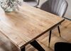 FINEBUY Esstisch FB66278 (Akazie Massivholz Rechteckig, 160x80x76 cm, Modern), Holztisch Esszimmer Modern, Esszimmertisch Groß Bild 4