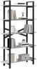 vidaXL Bücherregal Graues Sonoma 100 x 33,5 x 178 cm Holzwerkstoff 883937 Bild 3