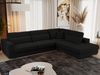 Freistehendes Ecksofa mit lose Kissen, L-form - SAVONA - rechts - Schwarz Boucle Bild 3