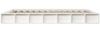 Massivholzbett Weiß 150x200 cm 5FT King Size [820672] Bild 5