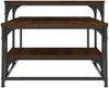vidaXL Couchtisch Braun Eichen-Optik 102x60x45 cm Holzwerkstoff 835318 Bild 5