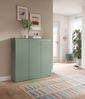 Universalschrank (B/H/T: 105x111x37 cm) in Smoke Green Nachbildung Bild 5