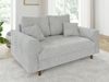 S-Style Möbel Polstergarnitur 3+2 Kristian mit Holzfüßen im skandinavischen Stil aus Chenille-Stoff, (1x 3-Sitzer-Sofa, 1x 2-Sitzer-Sofa), mit Wellenfederung Bild 3