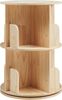 Drehbares Bücherregal Chasek 65x44 cm Kiefernholz Natur [en. casa] Bild 4